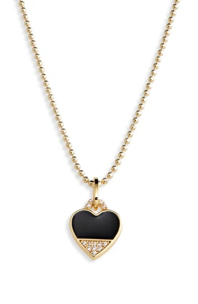 Miranda Frye Heart Pendant Necklace In Gold