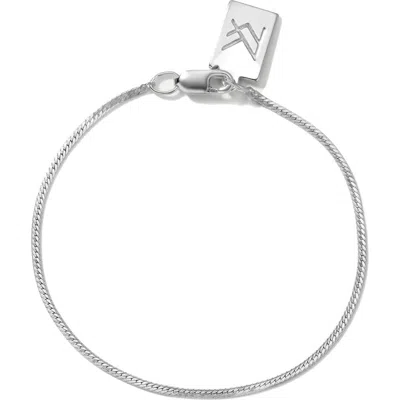 Miranda Frye Josephine Snake Bracelet In Metallic