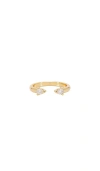 Miranda Frye Lyra Ring In Gold