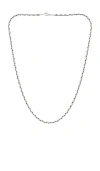 Miranda Frye Vance 22 Necklace In Metallic Silver