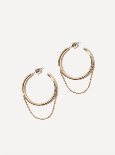 Miranda Frye Women's Oaklyn Hoops In Gold