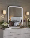 Miranda Kerr Home Studio Mirror In White Lacquer