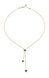Mirel Fine Jewelry 18k Yellow & White Gold The Blue Starlight Bolo Tie