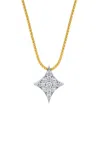 Mirel Fine Jewelry 18k Yellow Gold & 18k White Gold The Major Starlight Pendant(diamond)