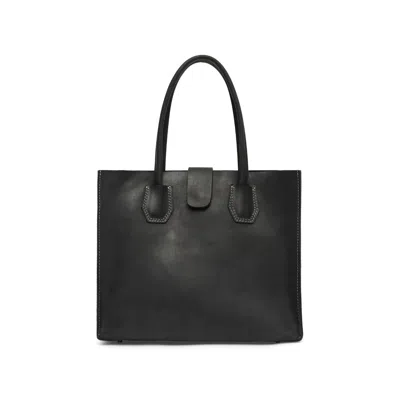 Miriam Bella Women's The Imani Black Leather Tote Bag