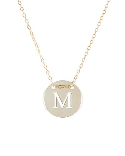 MIRIAM MERENFELD JEWELRY MIRIAM MERENFELD JEWELRY LETTERS AND SYMBOLS SILVER INITIAL PENDANT (A-Z)