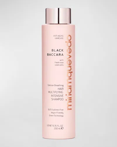 Miriam Quevedo Black Baccara Cellular Breathing Hair Multiplying Intensive Shampoo, 6.8 Oz./200ml In White