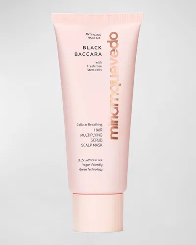 Miriam Quevedo Black Baccara Cellular Breathing Hair Multiplying Scrub Scalp Mask, 6.8 Oz./200ml In White