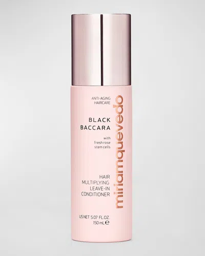 Miriam Quevedo Black Baccara Hair Multiplying Leave-in Conditioner, 5 Oz./150ml In White