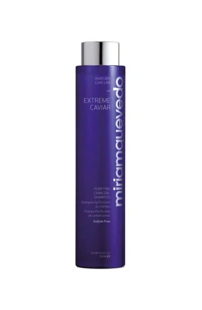 Miriam Quevedo Extreme Caviar Purifying Charcoal Shampoo In Purple