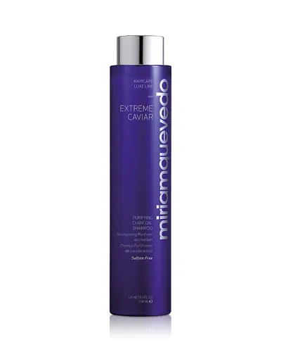 Miriam Quevedo Extreme Caviar Purifying Charcoal Shampoo 8.5 Oz. In Transparent