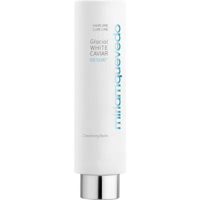 Miriam Quevedo Glacial White Caviar Resort Cleansing Hair Balm In Transparent