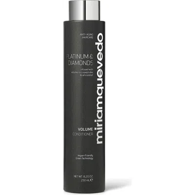 Miriam Quevedo Platinum And Diamonds Volume Conditioner In Transparent
