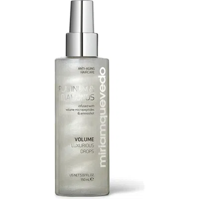 Miriam Quevedo Platinum And Diamonds Volume Luxurious Drops In Transparent