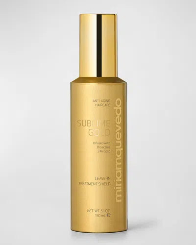 Miriam Quevedo Sublime Gold Leave-in Treatment Shield, 5 Oz./150ml In White