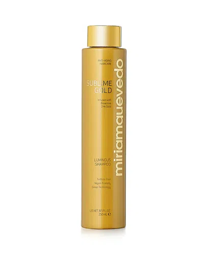 MIRIAM QUEVEDO SUBLIME GOLD LUMINOUS SHAMPOO 8.5 OZ.
