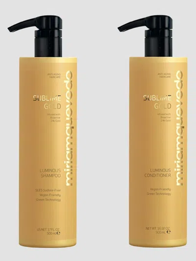 Miriam Quevedo Sublime Gold Shampoo & Conditioner