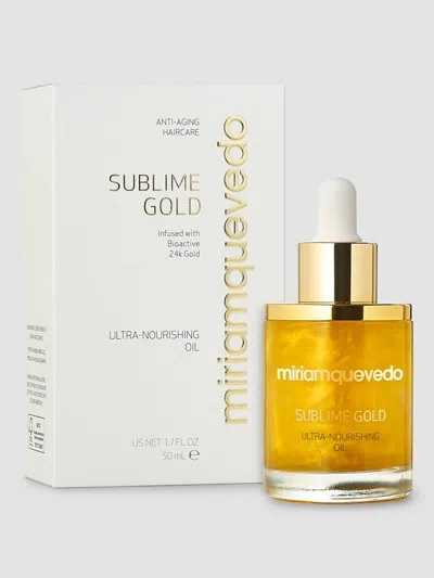 Miriam Quevedo Sublime Gold Ultra-nourishing Oil