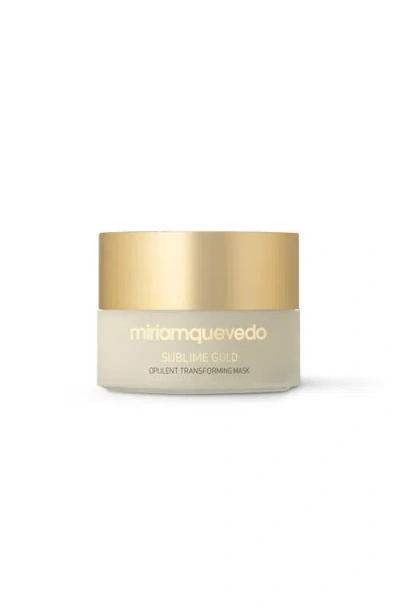Miriam Quevedo Sublime Gold Opulent Transforming Mask In Transparent