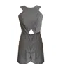 Mirimalist Women's Aura Checked Playsuit