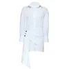Mirimalist Women's Eddy White Shirt Dress In White