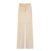 Mirimalist Women's Neutrals Ixir Maxi Pants In Beige