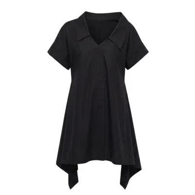Mirimalist Women's Quartz Black Dress