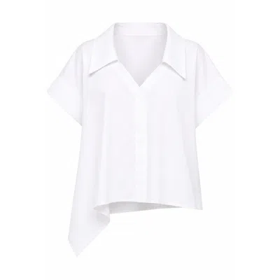 Mirimalist Women's Quartz White Shirt