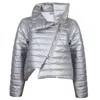 Mirimalist Women's Silver Tol Puff Coat In Silver