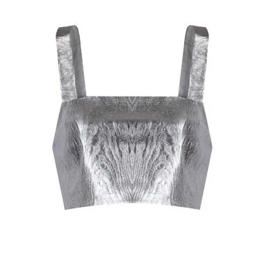 Mirimalist Women's Silver Trace Bustier