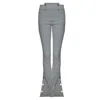 Mirimalist Women's Viva Checked Pants In Black/white
