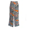 Mirimalist Women's Vortex Maxi Pants In Black/red/white
