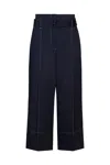 Mirla Beane Women's High Waisted Trouser - Blue In Blue