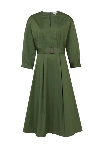 Mirla Beane Women's Lana Dress  Forest Green