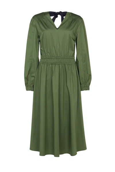 Mirla Beane Women's Stella Dress Forest Green