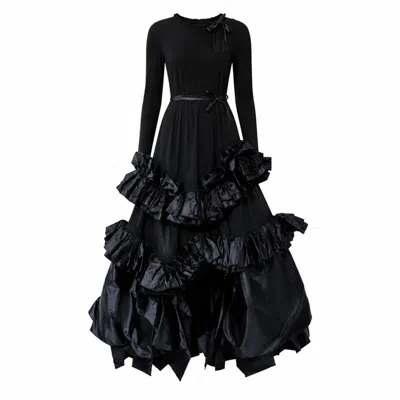 Miro Misljen Women's Black Noir Rhapsody Dress