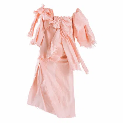 Miro Misljen Women's Pink Tulip Dress