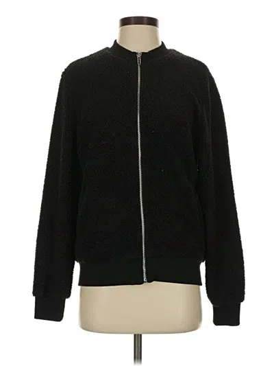 Pre-owned Mirol Zip Up Hoodie In Black