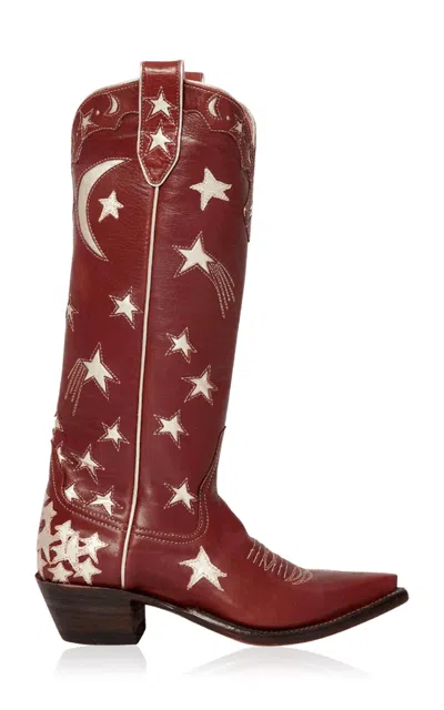 Miron Crosby Margretta Caramel In Red