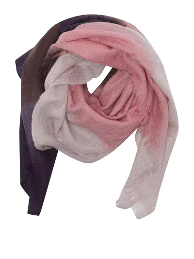 Mirror In The Sky Bufanda - Rosado In Color Carne Y Neutral