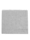 Mirror In The Sky 140x180 Soho Baby Cashmere Shaw In Grey