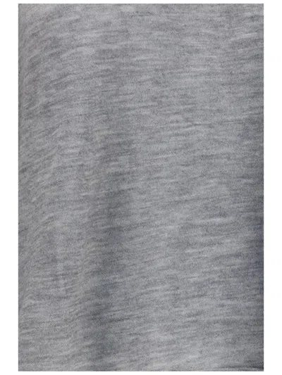 Mirror In The Sky Cashmere T-shirt In Gray