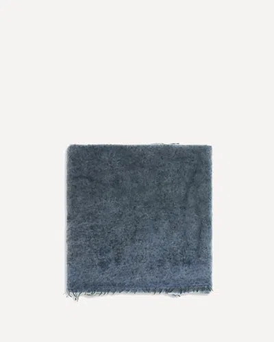 Mirror In The Sky Lightweight Cashmere Scarf With Fringes In Gray