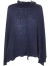 Mirror In The Sky Open Knitted Poncho
