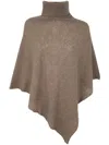 Mirror In The Sky Polo Neck Poncho