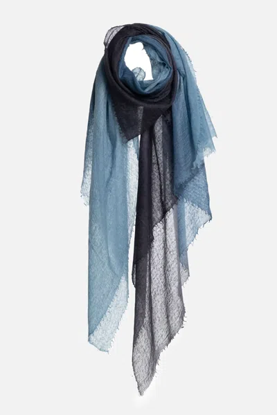 Mirror In The Sky Scarf In Blue