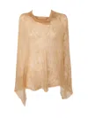 Mirror In The Sky Semi Felted Poncho