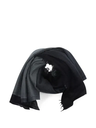 Mirror In The Sky Souffle Ombré-effect Scarf In Multi