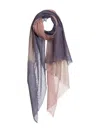 Mirror In The Sky Souffle Scarf In Neutral