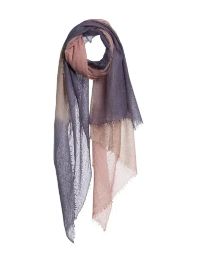 Mirror In The Sky Souffle Scarf In Neutral